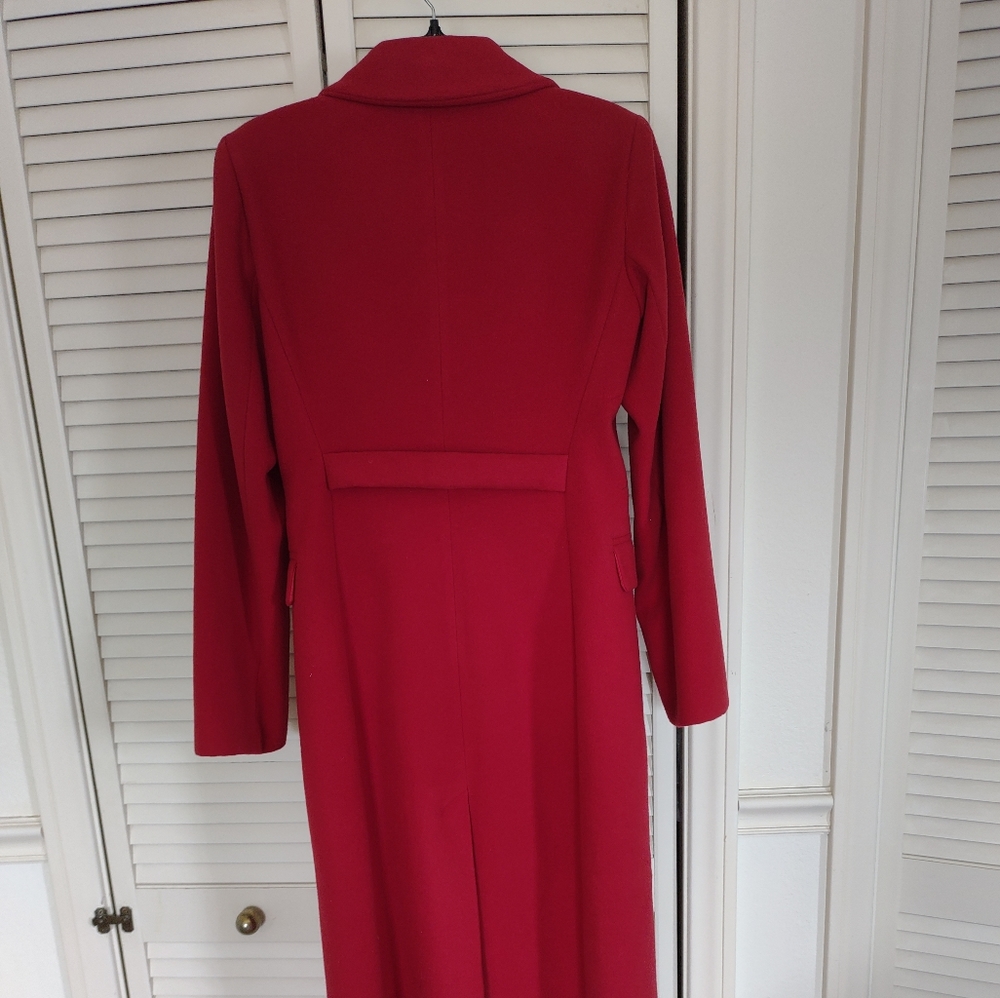 RED COAT BY FLYGIRL - Picture 2 of 6